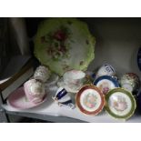 A good lot of assorted tea cups and saucers.