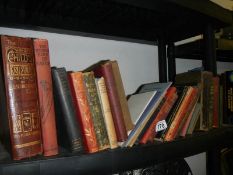 A good lot of old books.