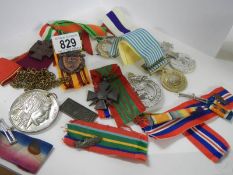 A quantity of restrike medals.