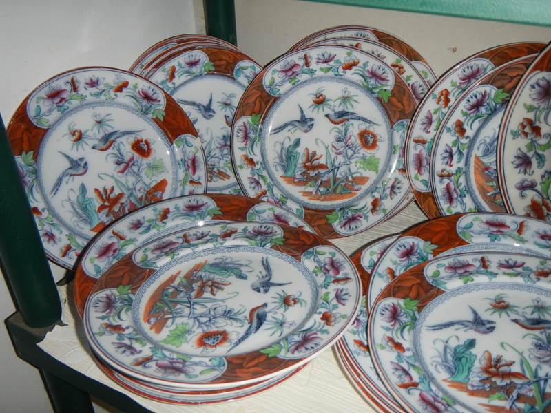 A good lot of bird decorated plates. COLLECT ONLY. - Image 3 of 4