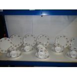 An 18 piece Richmond bone china tea set.