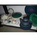 A mixed lot of ceramics including Poole, Cauldon, Denby etc.,