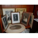 A good lot of old photographs, (one shelf).