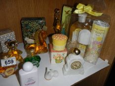A mixed lot of perfumes etc.,