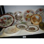A mixed lot of collector's and other plates.