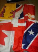 A selection of flags.