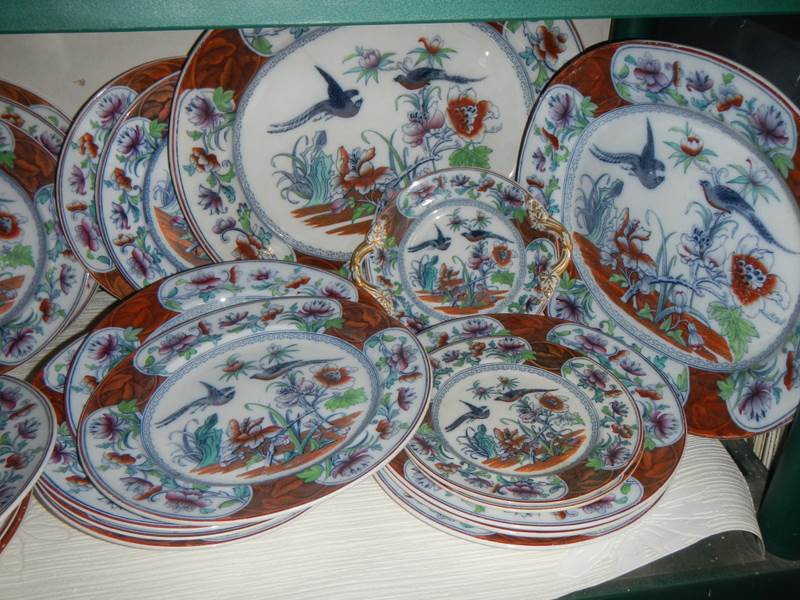 A good lot of bird decorated plates. COLLECT ONLY. - Image 2 of 4