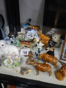 A good lot of mid 20th century animal figures.