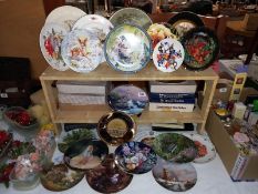 A good selection of collectors cabinet plates including Chinese