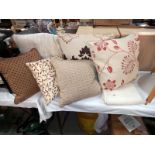 A good selection of cushions etc.