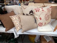 A good selection of cushions etc.