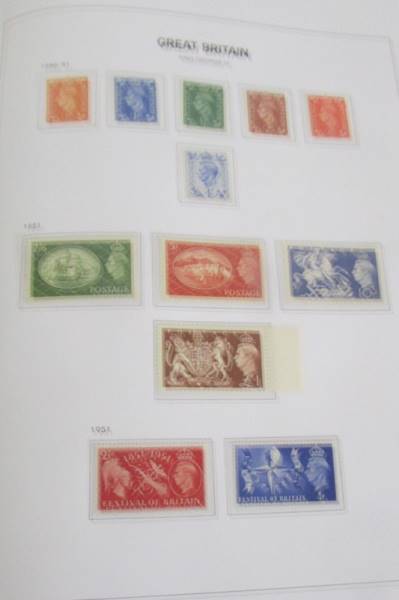 An excellent album of Victorian and early 20th century GB stamps including 4 Penny Black, - Image 22 of 25