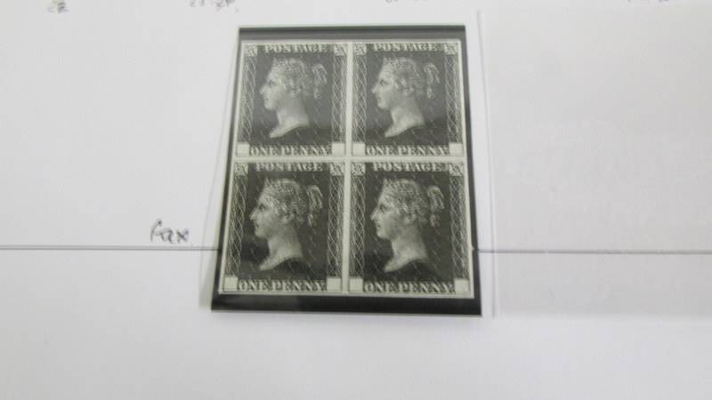 An excellent album of Victorian and early 20th century GB stamps including 4 Penny Black, - Image 2 of 25