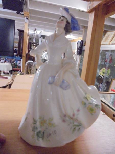 Two Royal Doulton figurines - Pretty Ladies Lily HN5000 and Adele HN2480. - Image 4 of 5