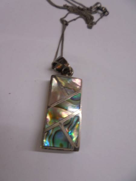 Two silver pendants, 10.3 grams. - Image 2 of 3