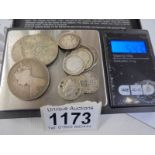 Approximately 54 grams of UK silver coins including Victorian.