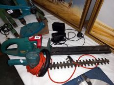 2 hedge trimmers, 1 electric & 1 cordless (COLLECT ONLY)