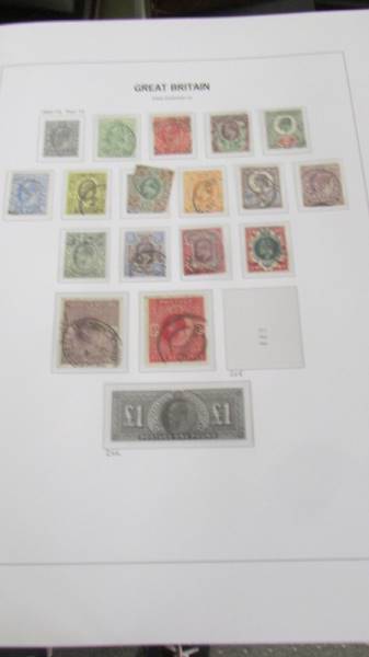 An excellent album of Victorian and early 20th century GB stamps including 4 Penny Black, - Image 10 of 25