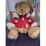 A Harrods 2007 Christmas bear.