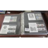 Three albums of Royal Mail presentation packs, booklets etc., approximately 130.