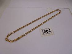 A 9ct gold neck chain, 27.9 grams.