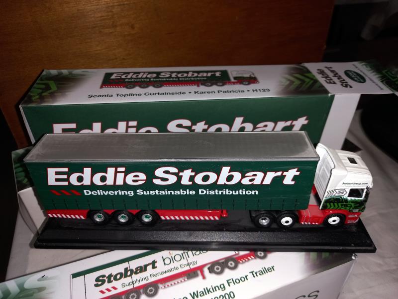 8 boxed Eddie Stobart die cast lorries - Image 4 of 9
