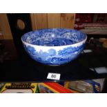 A Copeland Spode blue and white bowl