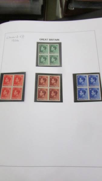 An excellent album of Victorian and early 20th century GB stamps including 4 Penny Black, - Image 15 of 25