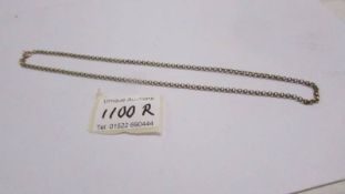 A 9ct gold neck chain, 5.8 grams,