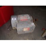 A 1.5 horse power 240V electric motor (COLLECT ONLY)