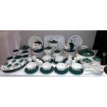 A Denby 'A College' dinner service including tureens, soup bowls & preserve pots etc.