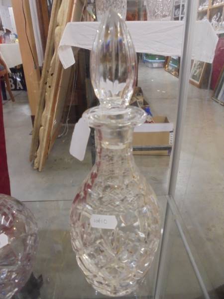 Two good quality cut glass decanters. - Image 2 of 3