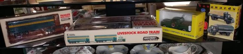 A boxed limited edition Australian Highways replicas, livestock collections plus other boxed die