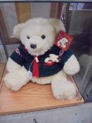 A Harrods 2006 Christmas bear,
