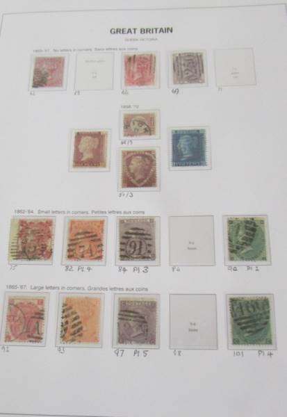 An excellent album of Victorian and early 20th century GB stamps including 4 Penny Black, - Image 5 of 25