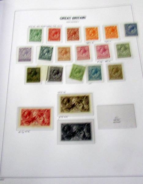 An excellent album of Victorian and early 20th century GB stamps including 4 Penny Black, - Image 11 of 25