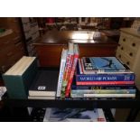 A quantity of reference books on RAF including World air power British warplanes of WW2 etc