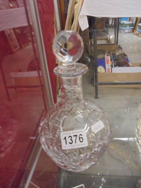 Two good quality cut glass decanters. - Image 3 of 3