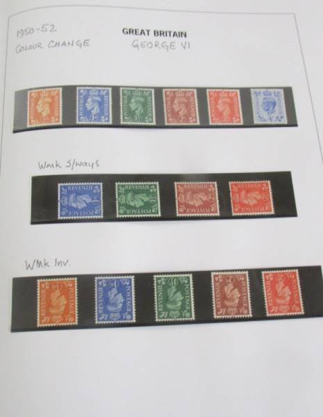 An excellent album of Victorian and early 20th century GB stamps including 4 Penny Black, - Image 23 of 25