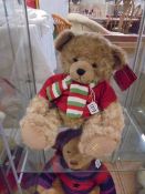 A Harrods 2010 Archie Christmas bear.