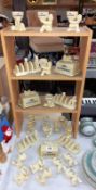 A good selection of Lurpak advertising items including toast racks, egg cups & butter dishes