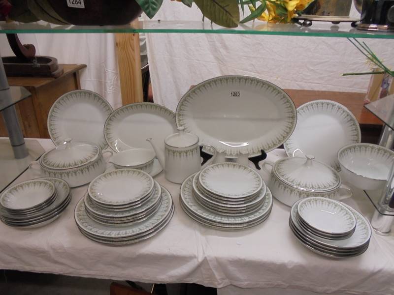 In excess of 35 pieces of Noritake Kambrook pattern dinnerware, COLLECT ONLY.