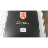 An album of Alderney mint definitive stamps, 1984 -2013.