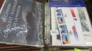 Three albums of Royal Mail presentation packs, mini sheets, collection packs etc.,