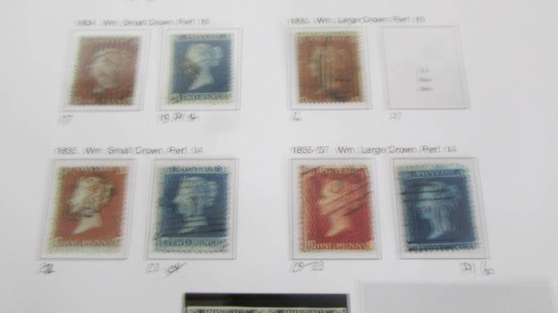 An excellent album of Victorian and early 20th century GB stamps including 4 Penny Black, - Image 3 of 25