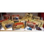 A mixed lot of boxed die cast models.