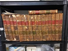 18 Volumes of English encyclopaedia.