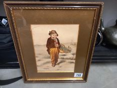 Arthur K Thrustons, flourished 1850-1880, fine watercolour on paper signed & dated 1869.