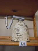 A 1950/60's vintage Shell upper cylinder lubricant dispenser oil can.