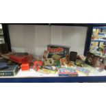 A good lot of vintage games, playing cards etc.,